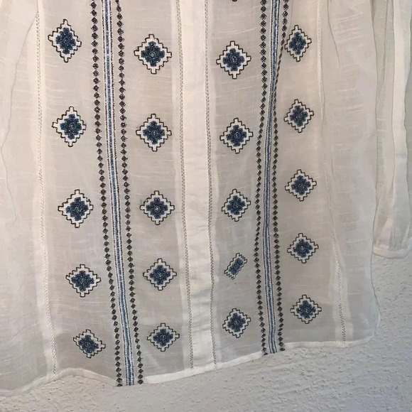 Tory Burch Lucille Beaded Embroidered Size 2 - Picture 4 of 8